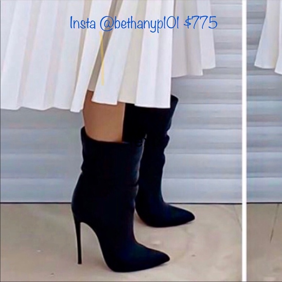 SOLD💥 LOUBOUTIN Ishtar 120 Leather Boots 37 - Picture 2 of 8